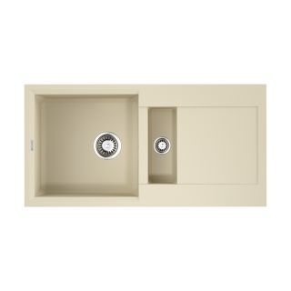 Мойка кухонная Omoikiri Sakaime 86-2-BE Tetogranit/ваниль